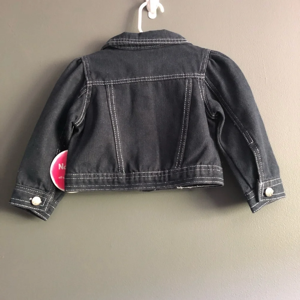 Nanette Lepore Kids Embroidered Jean Jacket